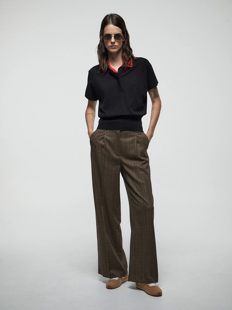 PANTALÓN MUJER SFERA ANCHO - 1