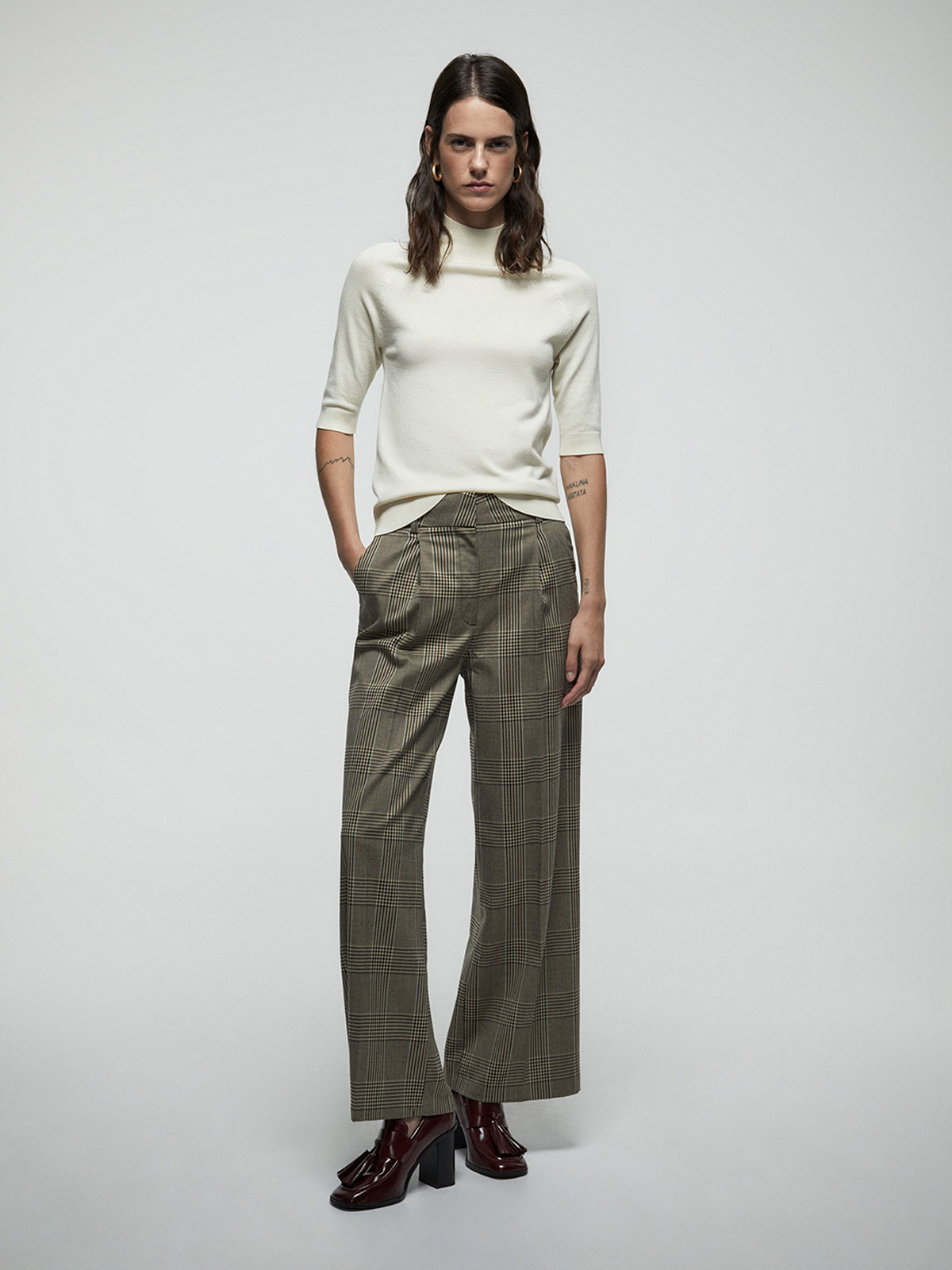 PANTALÓN MUJER SFERA ANCHO - 1