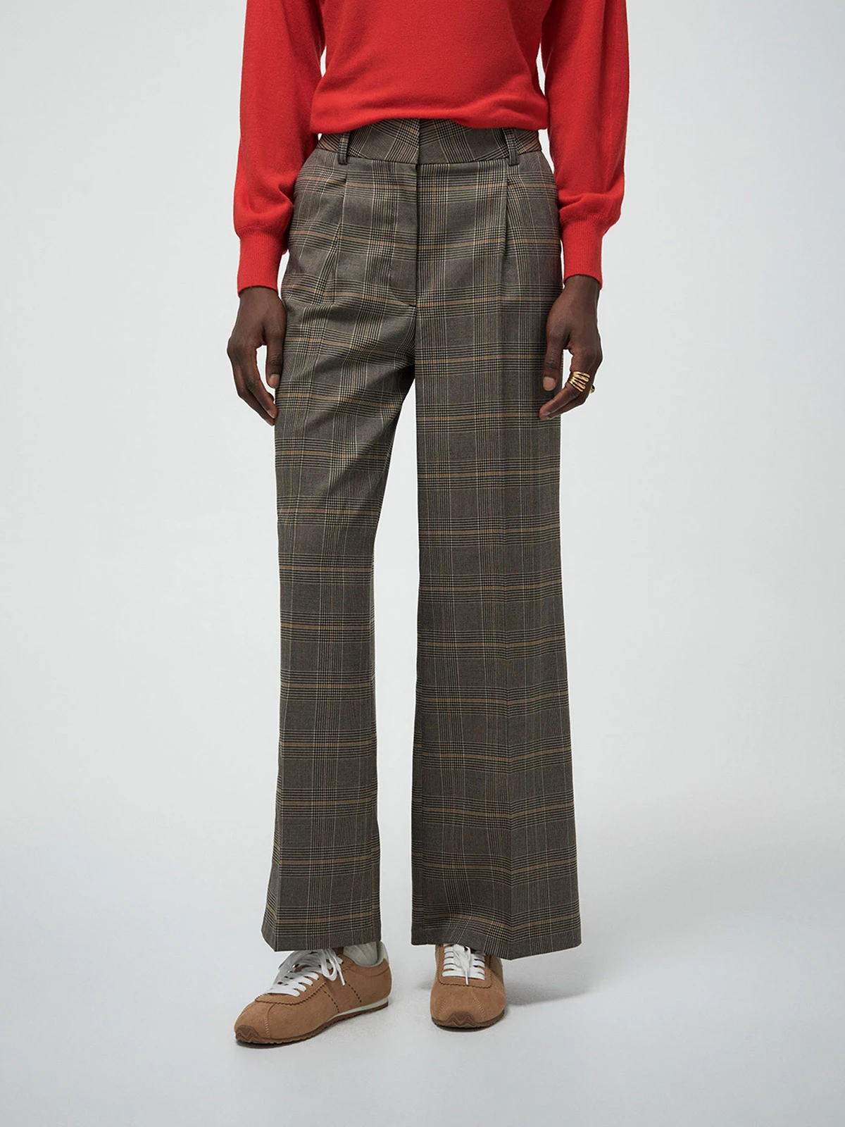PANTALÓN MUJER SFERA ANCHO LISO - 2