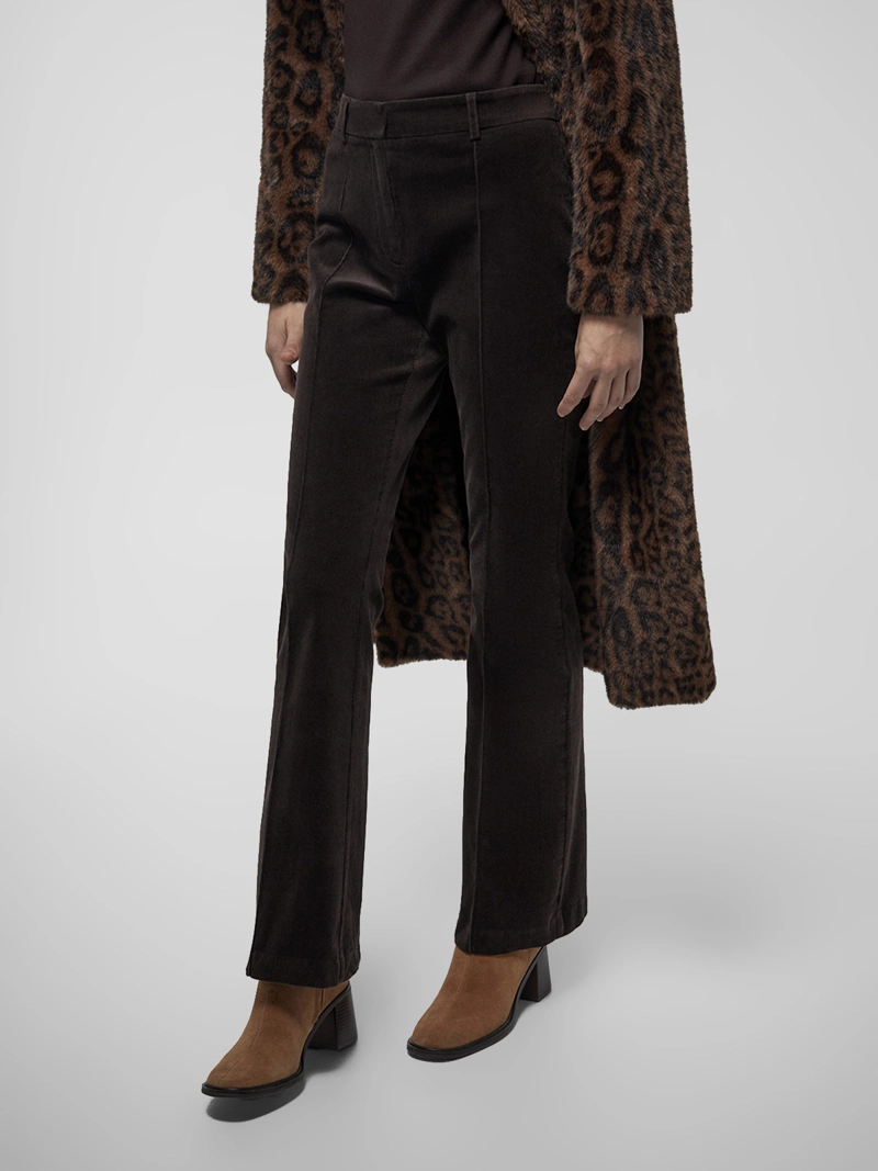 PANTALÓN MUJER SFERA ALGODÓN FLARE - 1