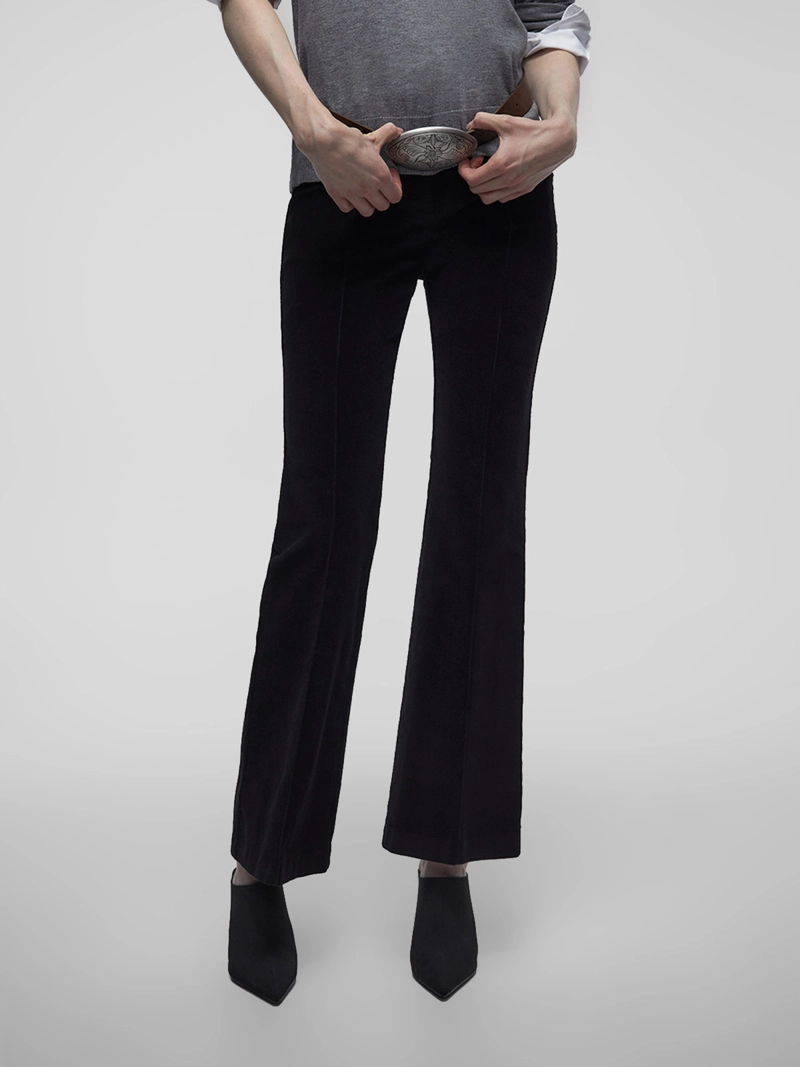 PANTALÓN MUJER SFERA ALGODÓN FLARE - 4