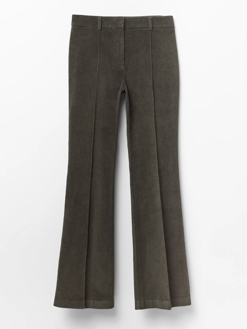 PANTALÓN MUJER SFERA ALGODÓN FLARE - 5