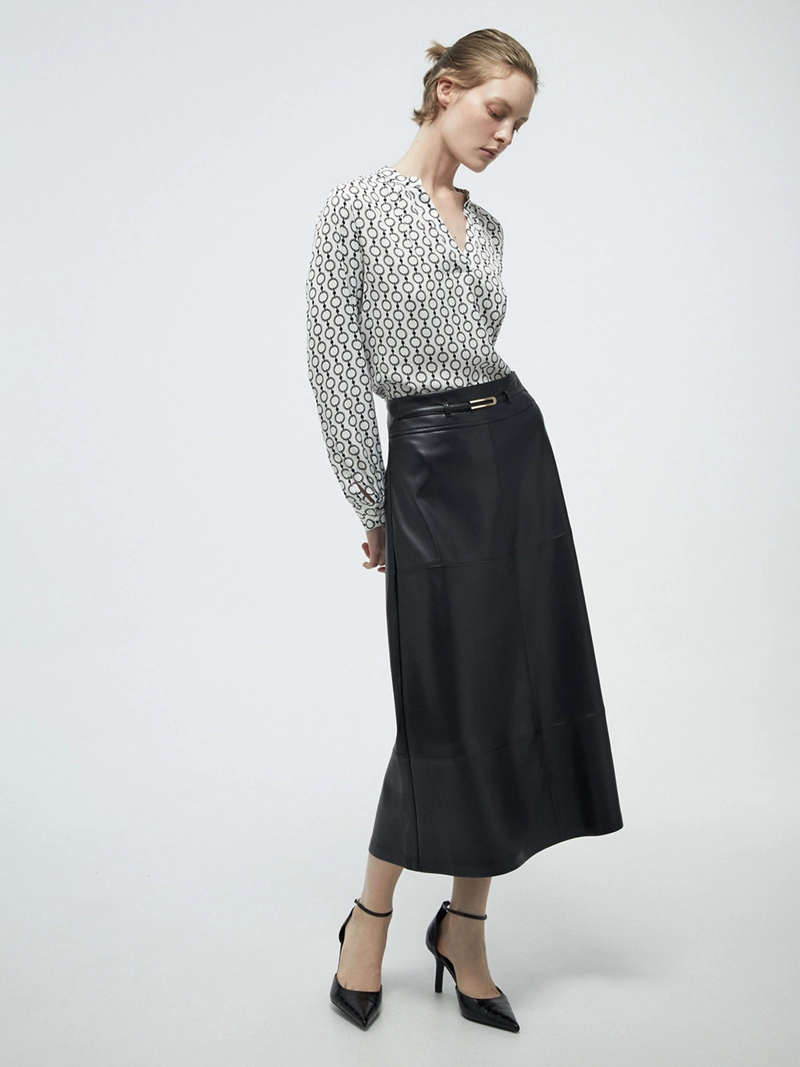 BLUSA MUJER SFERA FLUIDA PRINT - 1