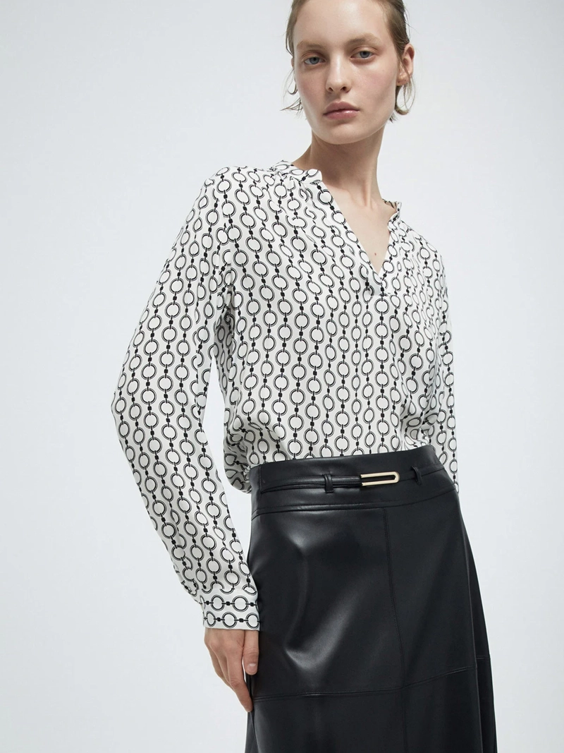 BLUSA MUJER SFERA FLUIDA PRINT - 2