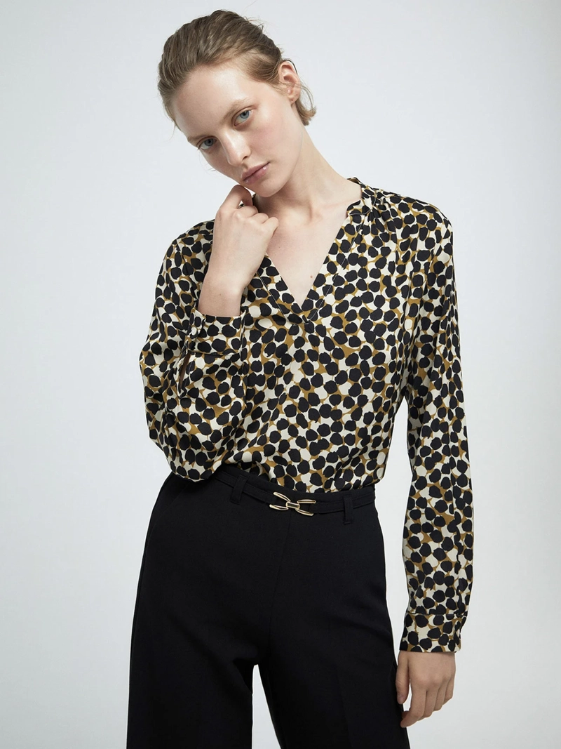 BLUSA MUJER SFERA FLUIDA PRINT - 2