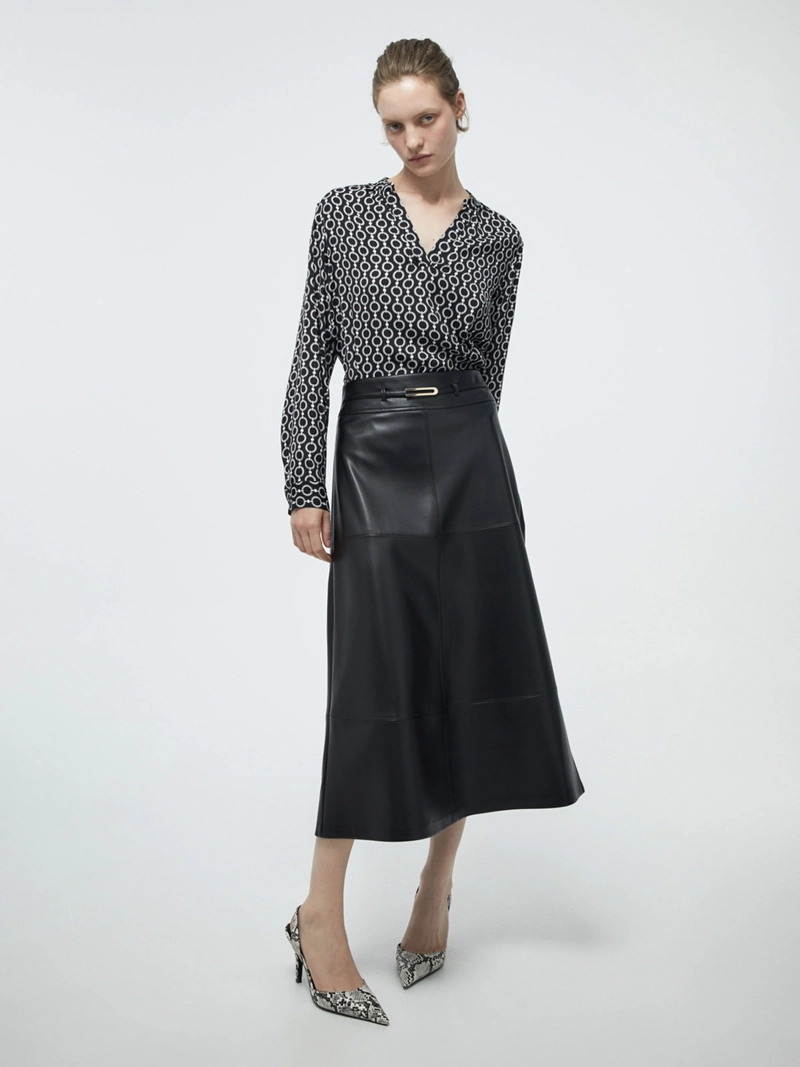 BLUSA MUJER SFERA FLUIDA PRINT - 1