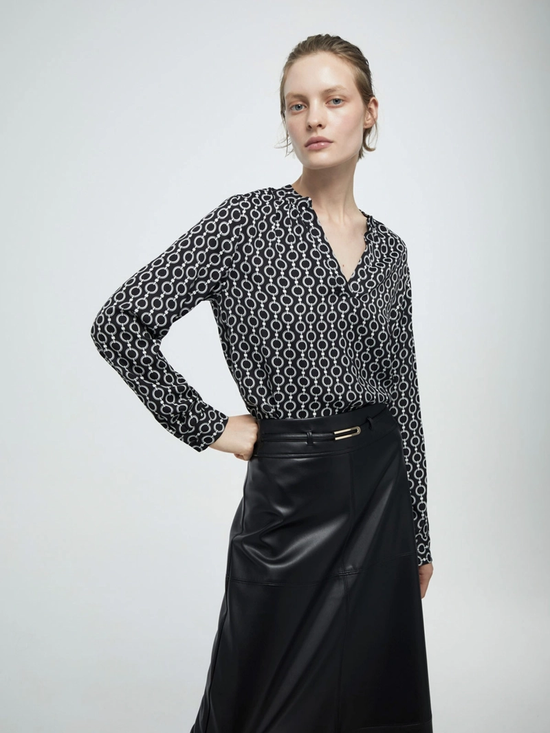 BLUSA MUJER SFERA FLUIDA PRINT - 2