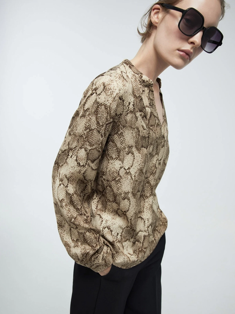 BLUSA MUJER SFERA FLUIDA PRINT - 2