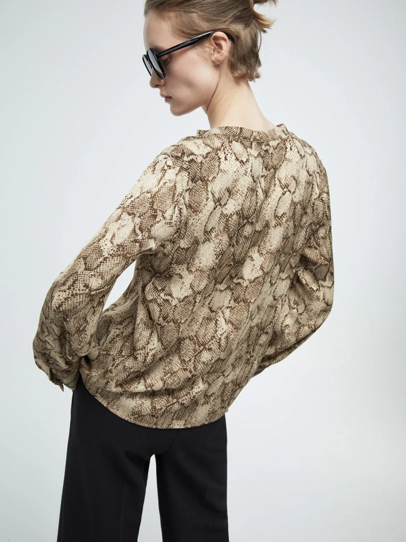 BLUSA MUJER SFERA FLUIDA PRINT - 3