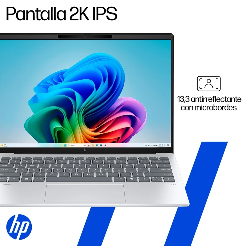 NOTEBOOK HP OMNIBOOK 7 AERO 13-BG1071LA AMD RYZEN AI 7 16GB RAM 512GB SSD 13.3” - 11