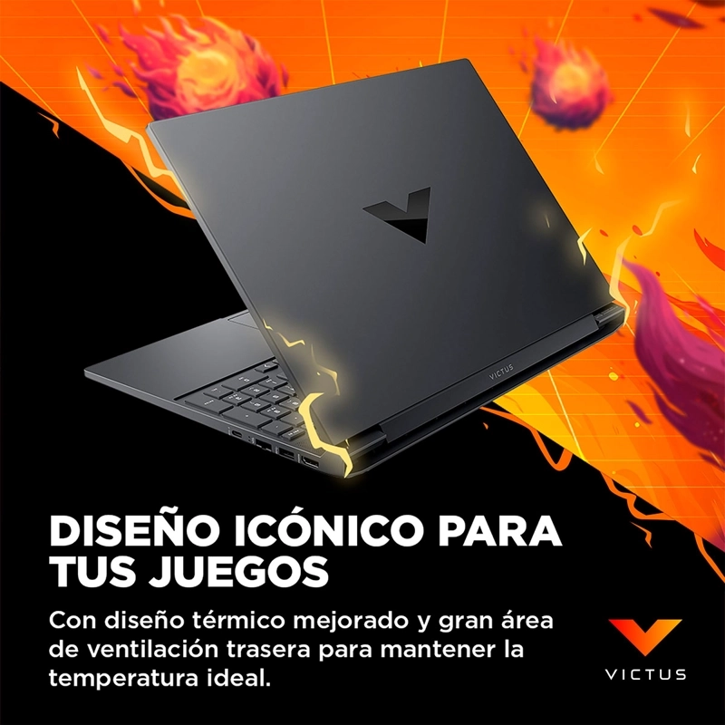 NOTEBOOK GAMER HP VICTUS 15-FB3026LA AMD RYZEN 7 16GB RAM 512GB SSD NVIDIA RTX 3050 15.6”  - 8