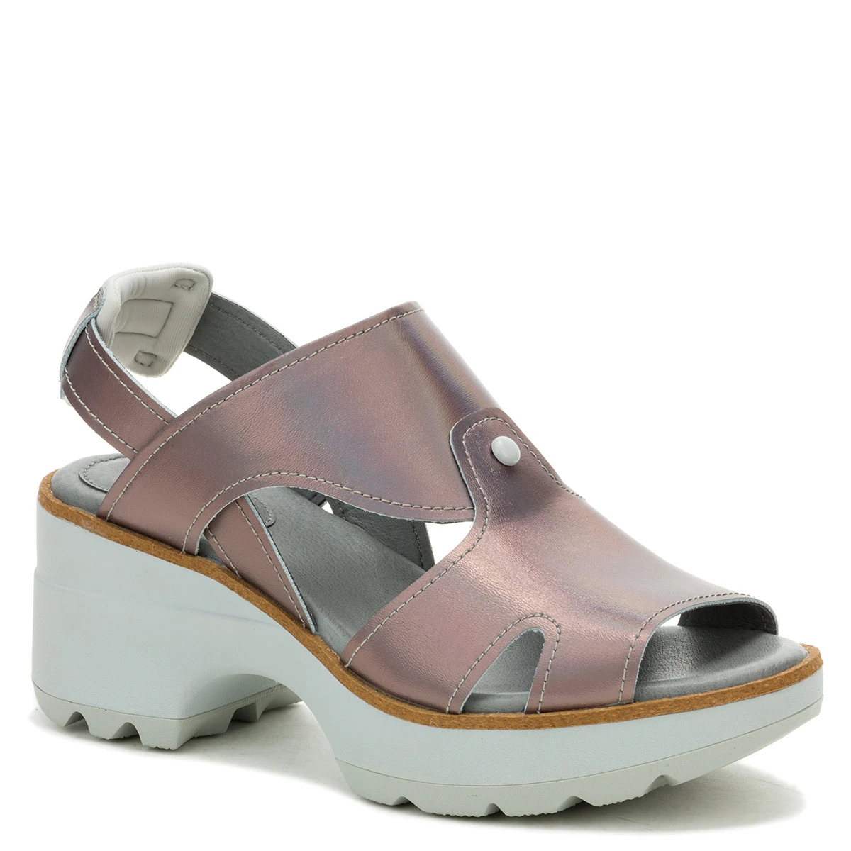 SANDALIAS MUJER CATERPILLAR PLETEADO CARINA CUERO - 1