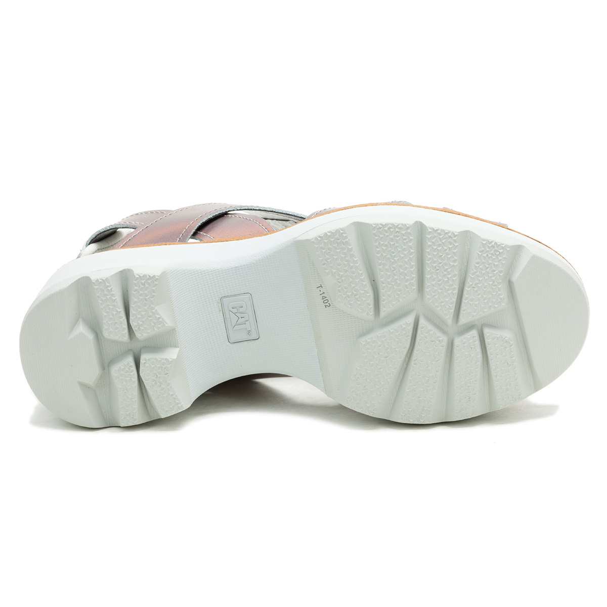 SANDALIAS MUJER CATERPILLAR PLETEADO CARINA CUERO - 5
