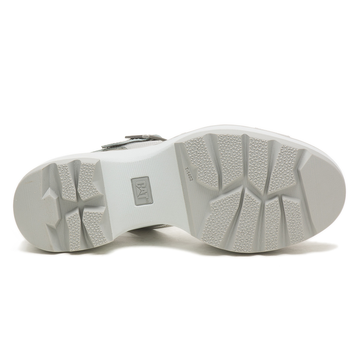 SANDALIAS MUJER CATERPILLAR PLATEADA SKYWATCHER CUERO - 7
