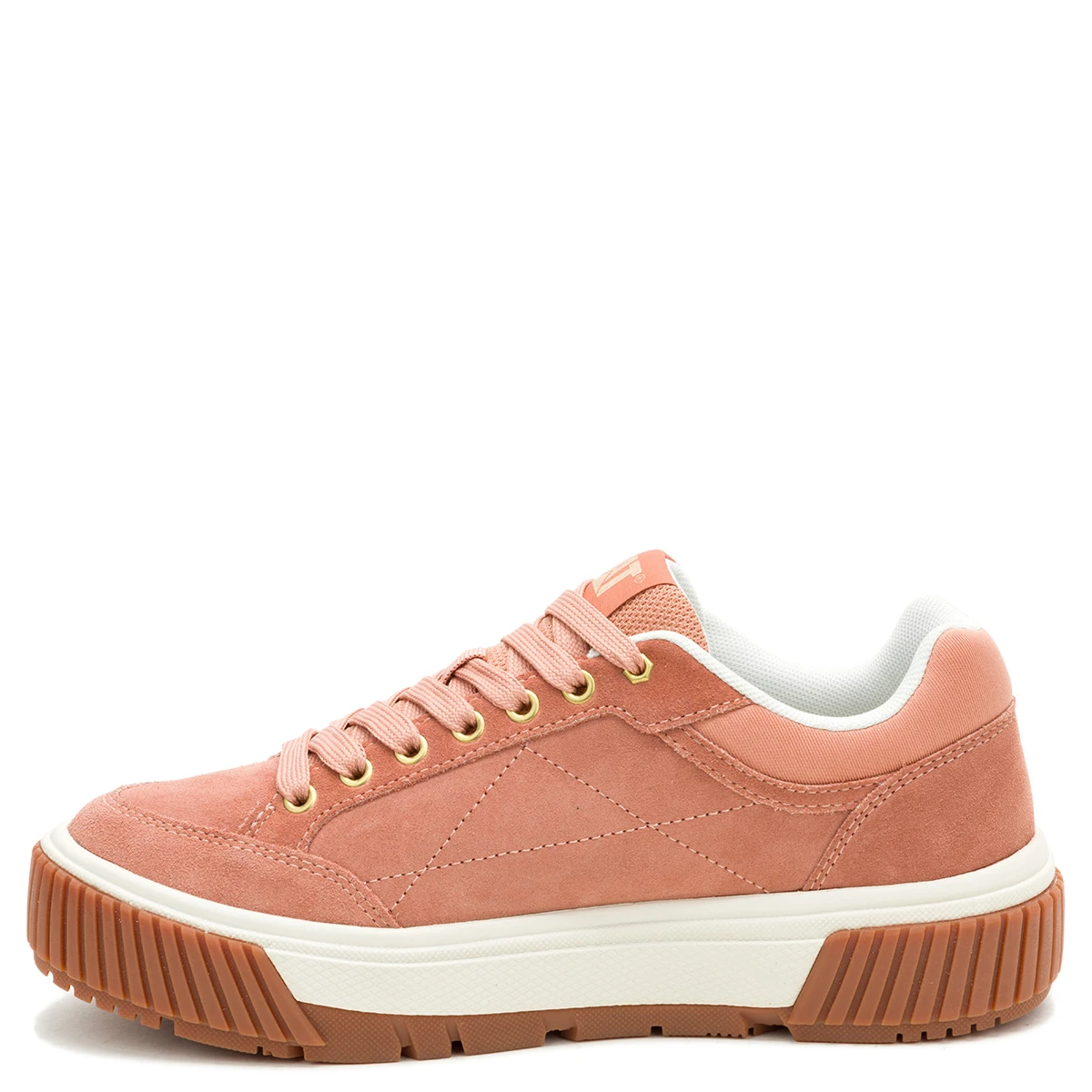 ZAPATILLAS MUJER CATERPILLAR URBANAS ROSADAS AMP SPORT CUERO - 4
