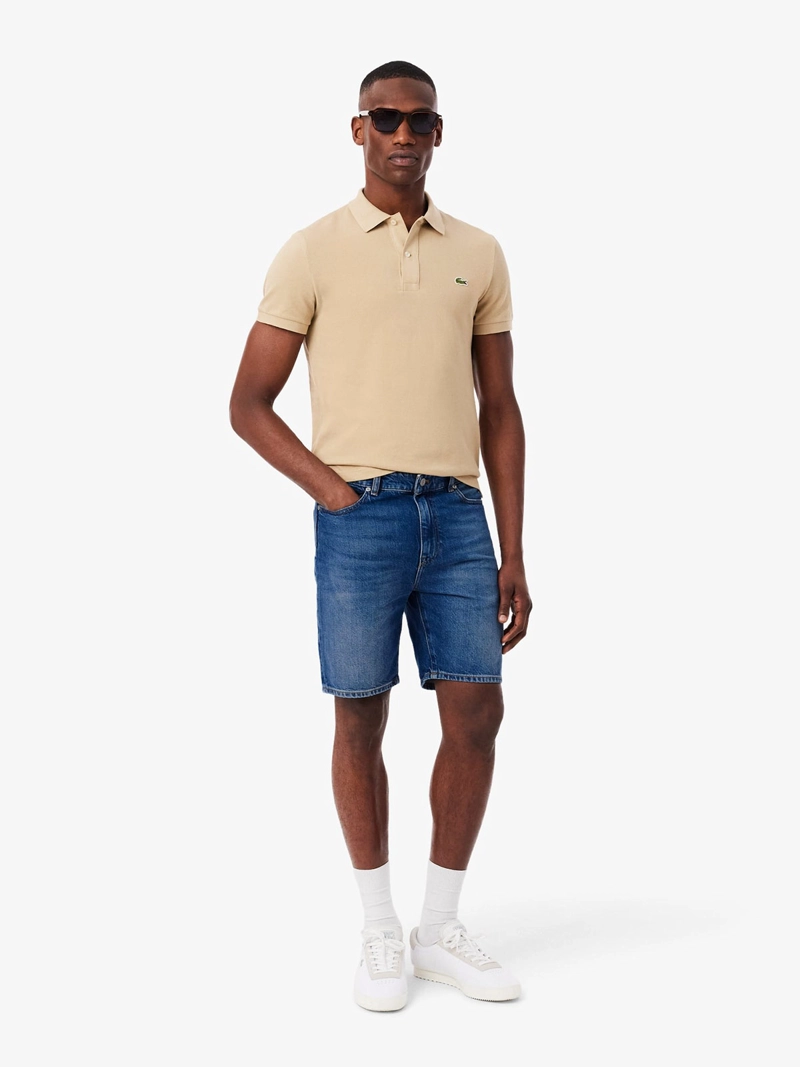BERMUDA HOMBRE LACOSTE ALGODÓN - 1