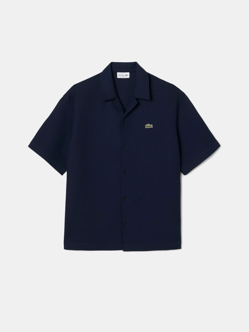 CAMISA HOMBRE LACOSTE ALGODÓN MANGA CORTA - 4