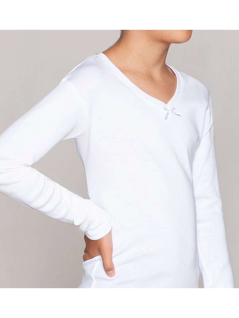 CAMISETA NIÑA MONARCH MANGA LARGA - 3