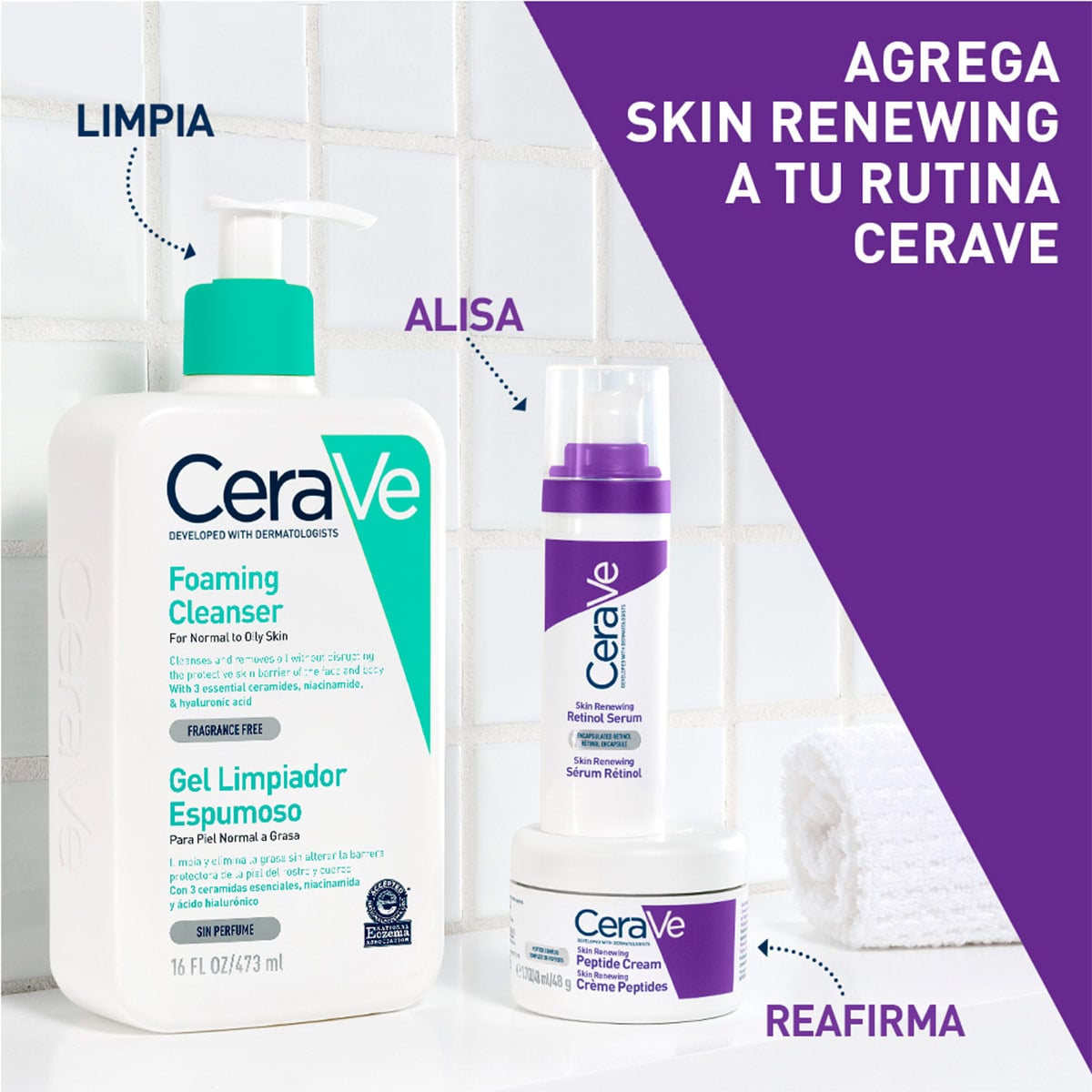 SKIN RENEWING SERUM RETINOL CERAVE 30ML - 6