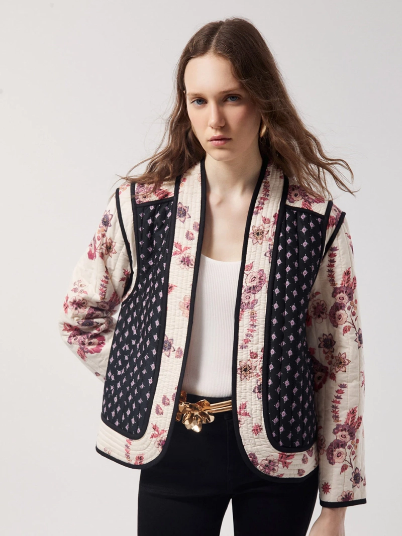 CHAQUETA MUJER SFERA ALGODÓN QUILTED - 1