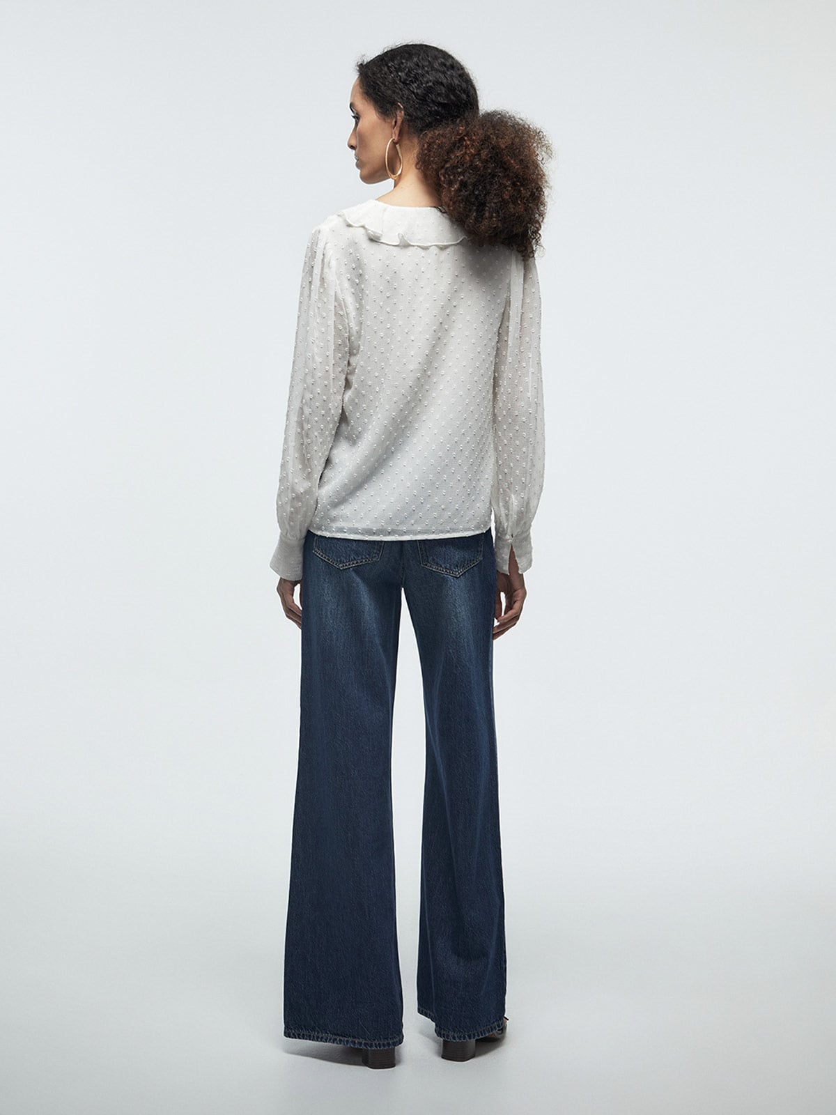 BLUSA MUJER SFERA MANGA LARGA - 3