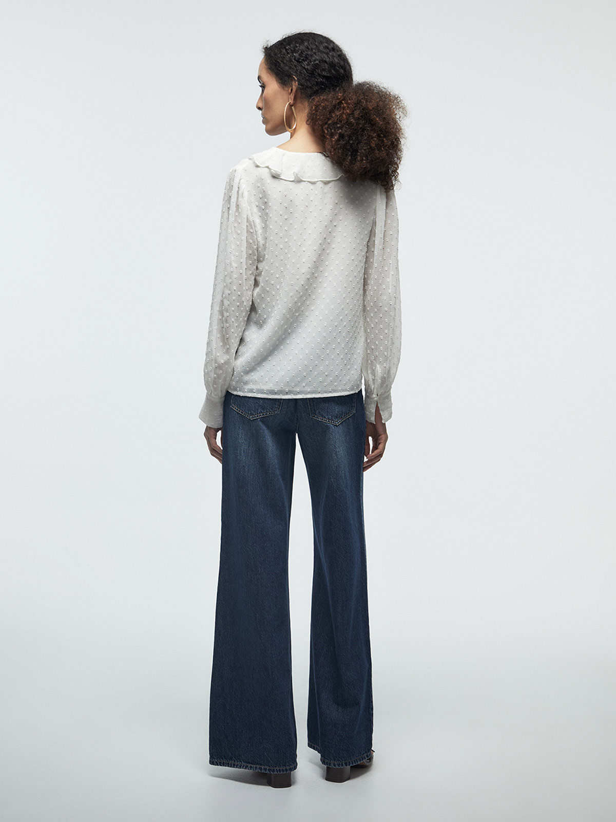 BLUSA MUJER SFERA MANGA LARGA - 3