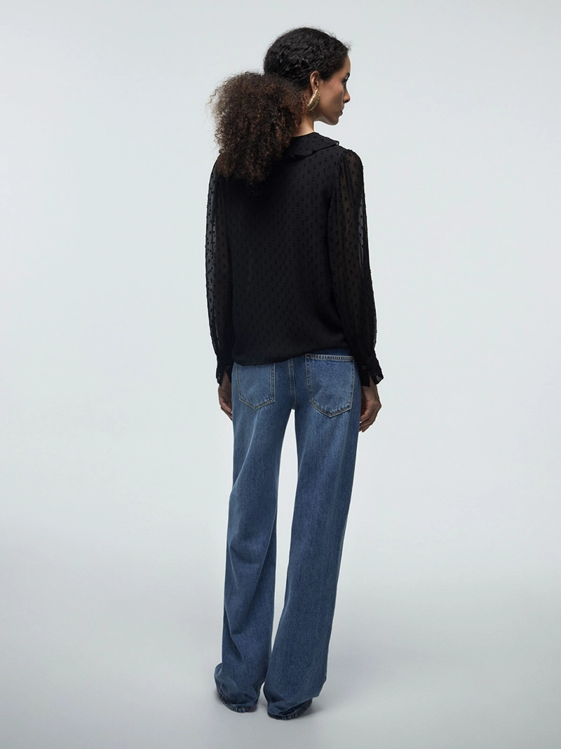 BLUSA MUJER SFERA MANGA LARGA - 3