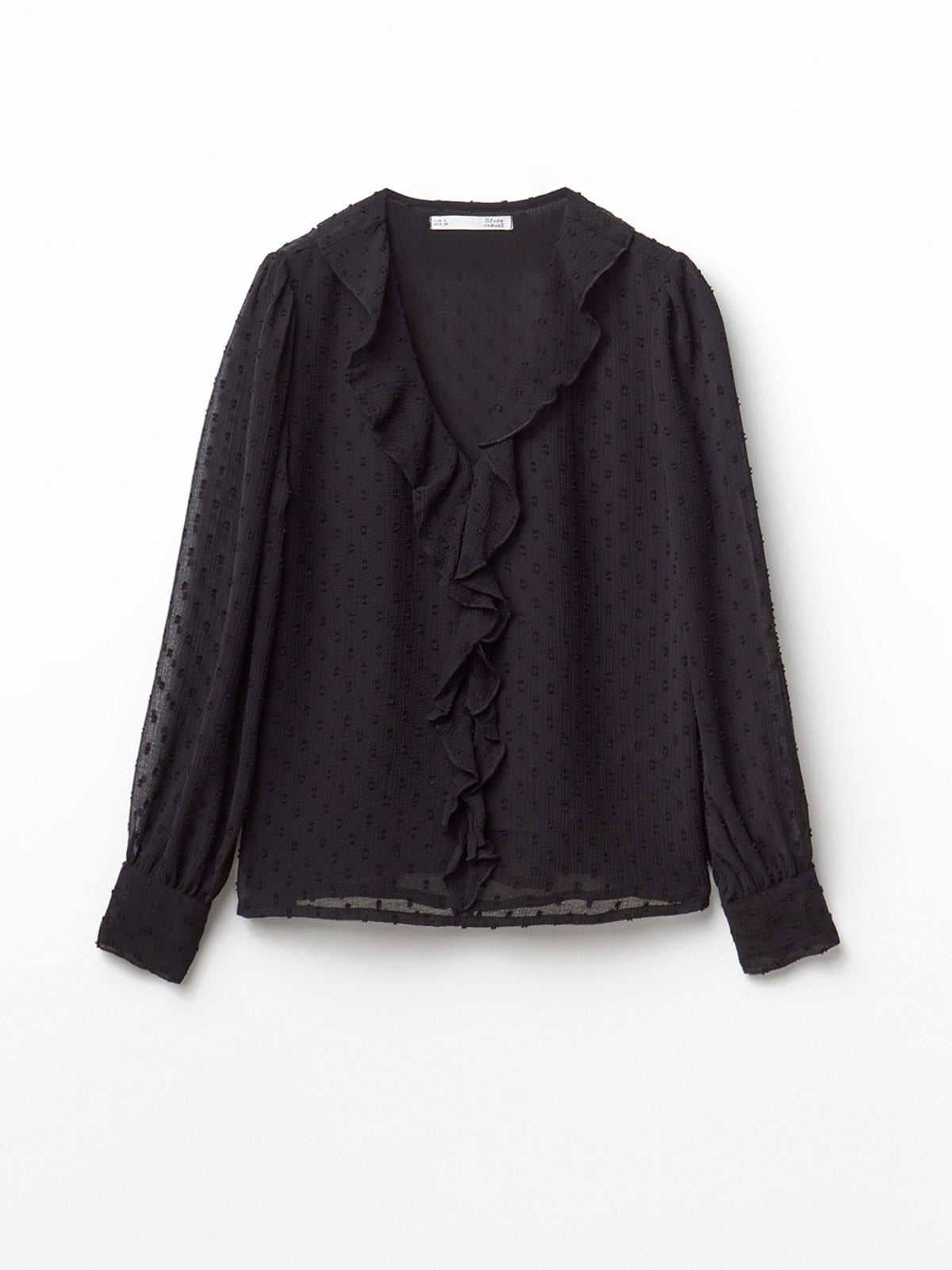 BLUSA MUJER SFERA MANGA LARGA - 4