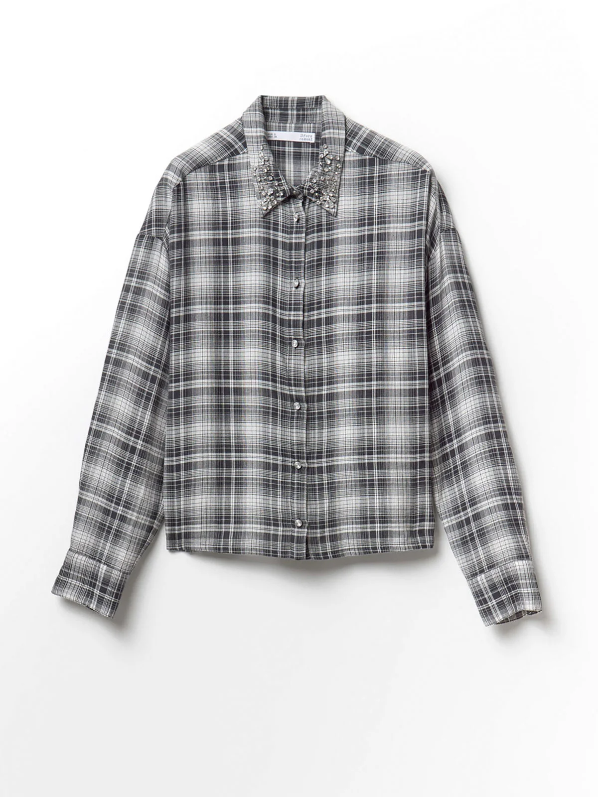 BLUSA MUJER SFERA ALGODÓN MANGA LARGA - 5