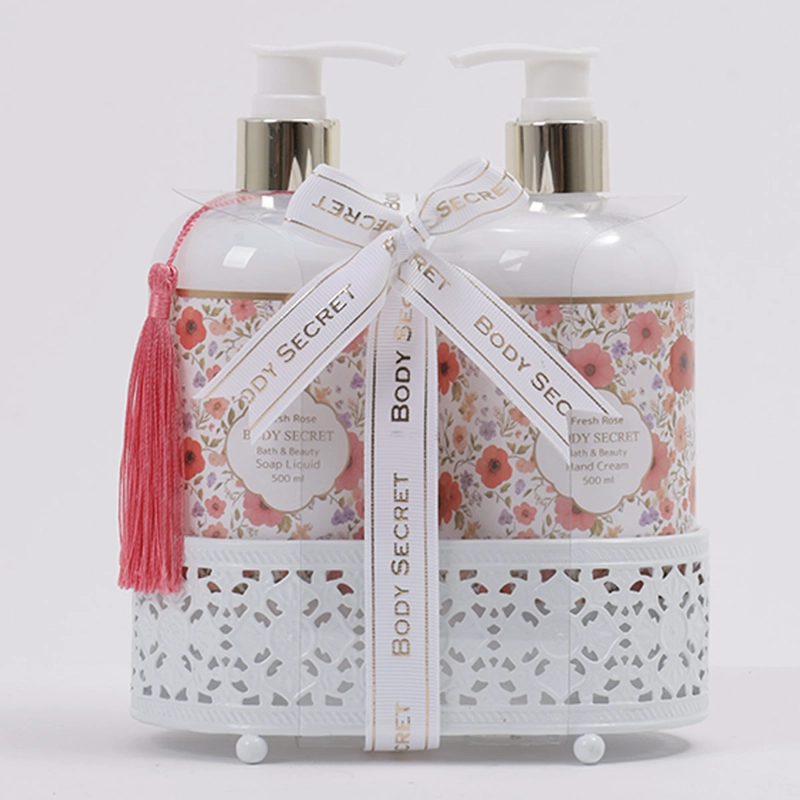 SET DE BAÑO BODY SECRET DUO WILD JABÓN 500ML+CREMA 500ML - 1