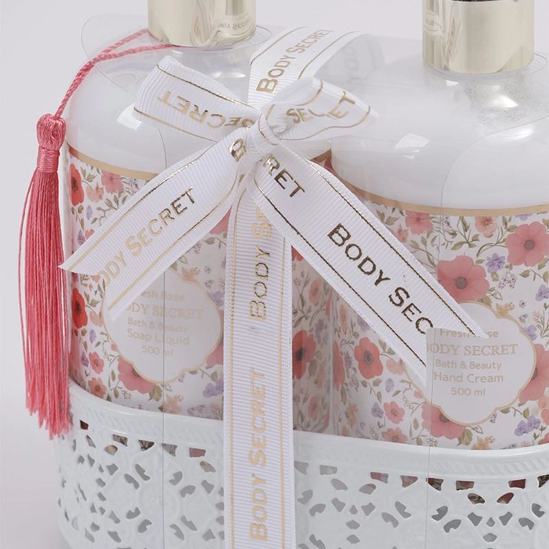 SET DE BAÑO BODY SECRET DUO WILD JABÓN 500ML+CREMA 500ML - 4