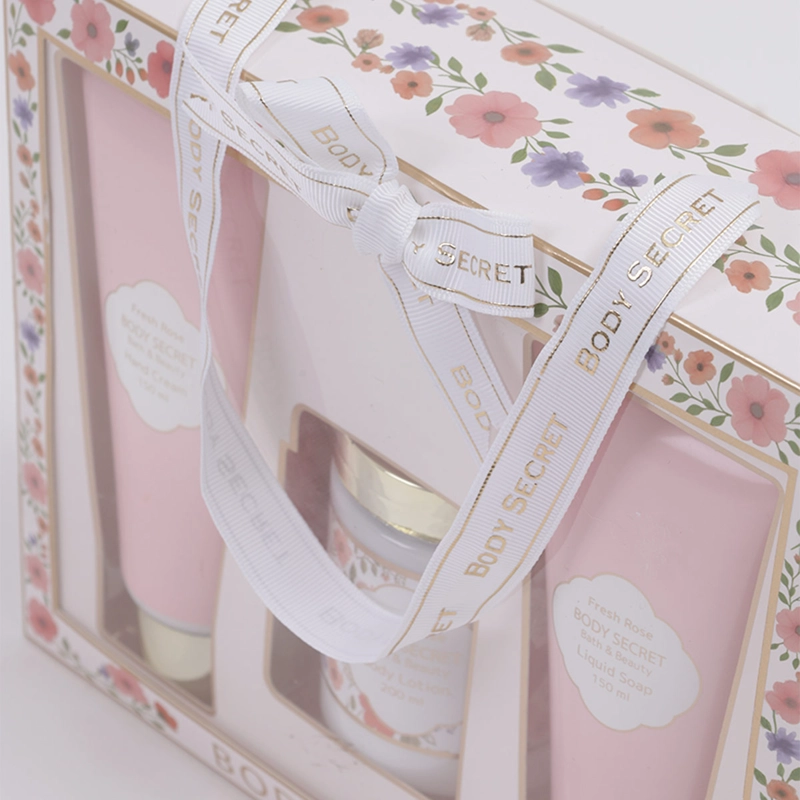 SET DE BAÑO BODY SECRET WILD CREMA 150ML+LOCIÓN CUERPO 200ML+ JABÓN 150ML - 3