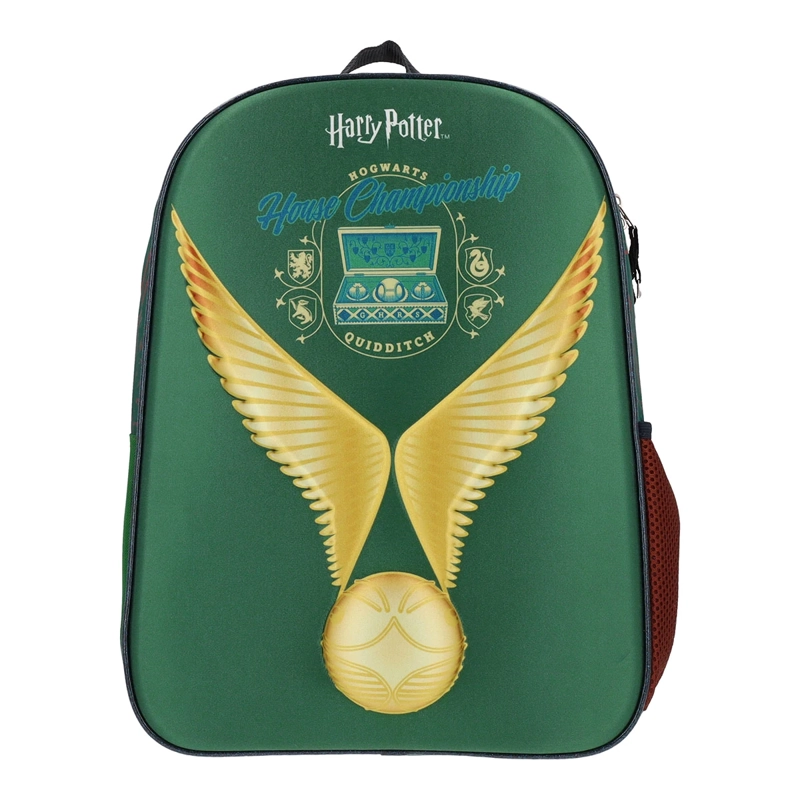 MOCHILA HARRY POTTER INFANTIL VERDE - 1