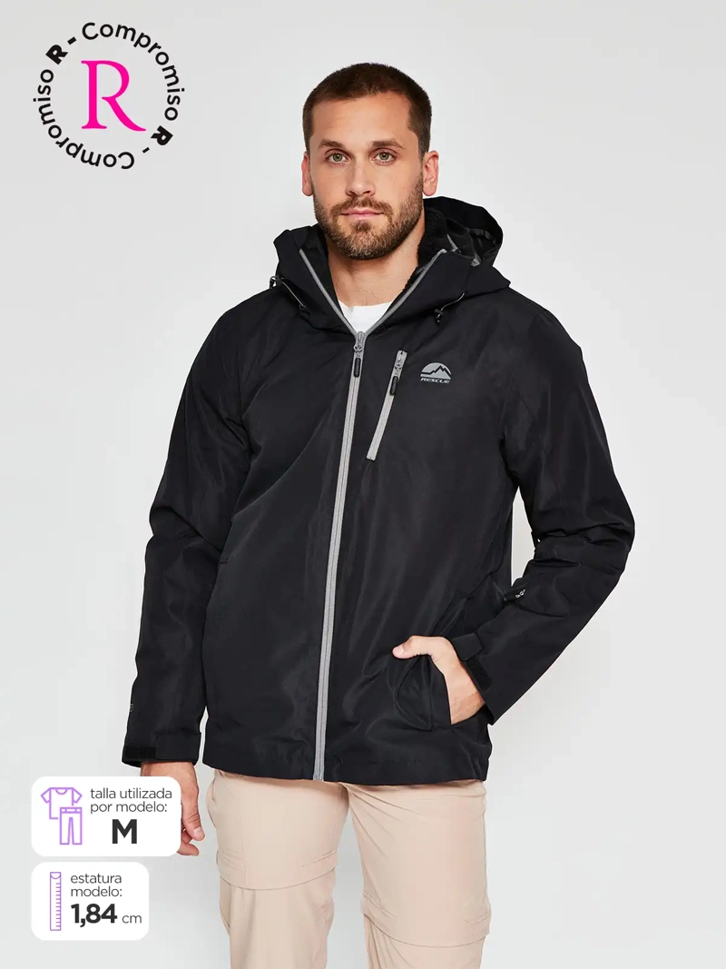 CHAQUETA HOMBRE RESCUE 3 EN 1 MANGA LARGA - 1
