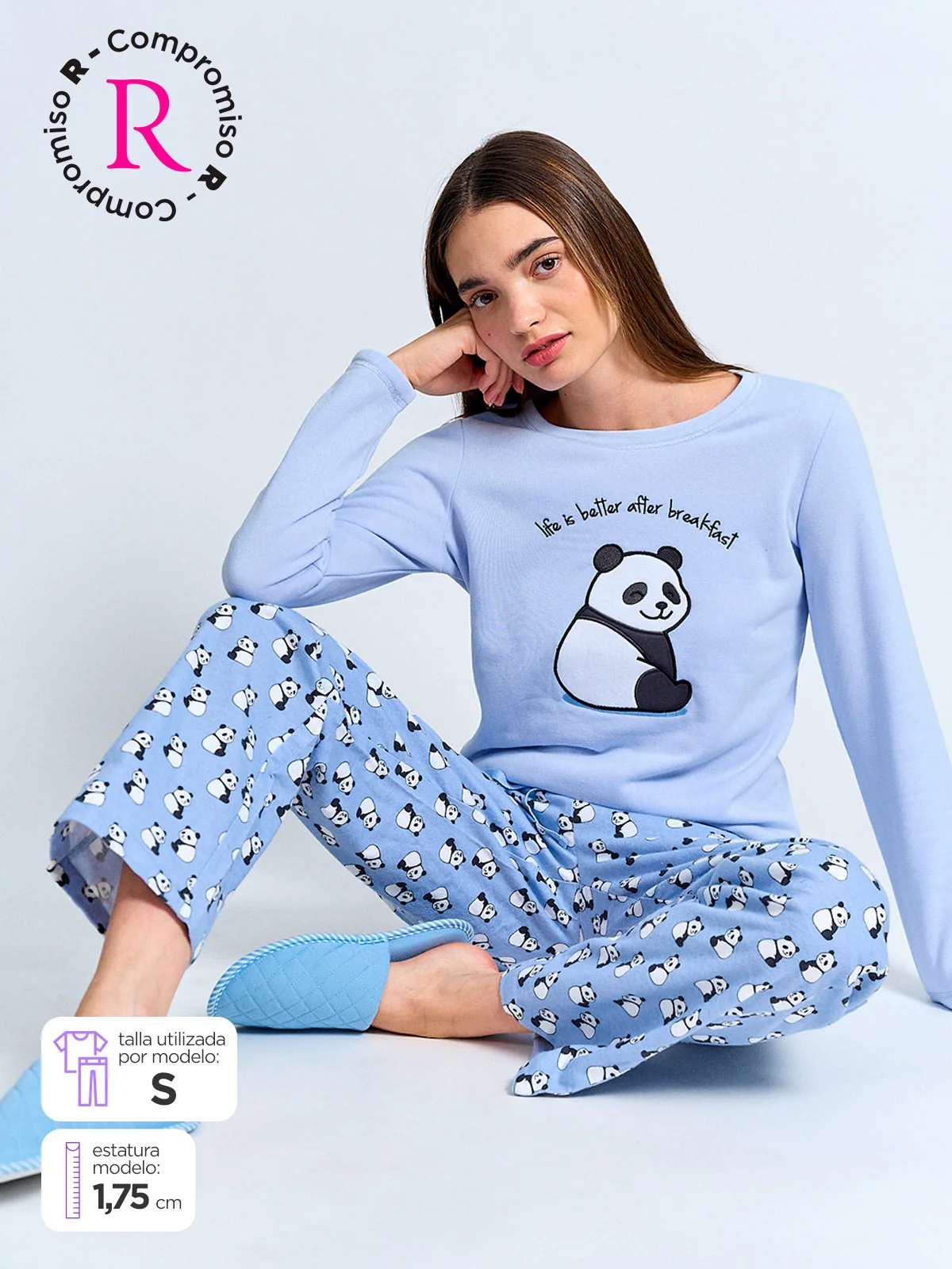 BOTTOM PIJAMA INDEX FRANELA - 1