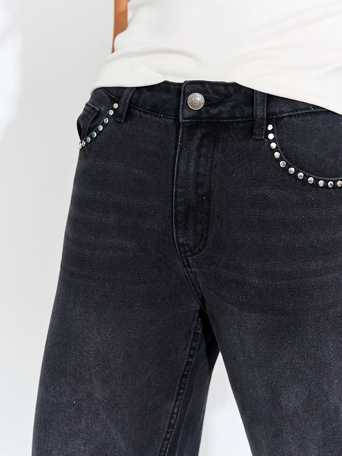JEANS MUJER BARBADOS ALGODÓN TACHAS - 4