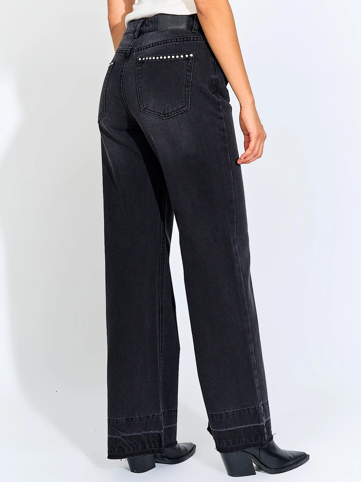 JEANS MUJER BARBADOS ALGODÓN TACHAS - 3