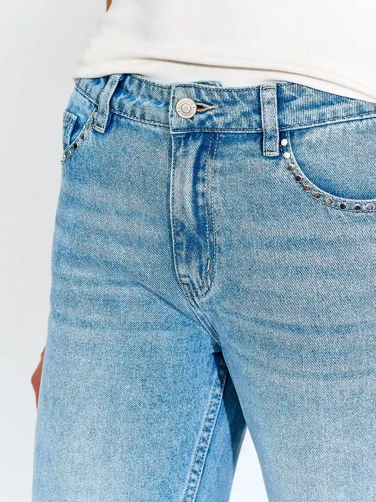 JEANS MUJER BARBADOS ALGODÓN TACHAS - 4