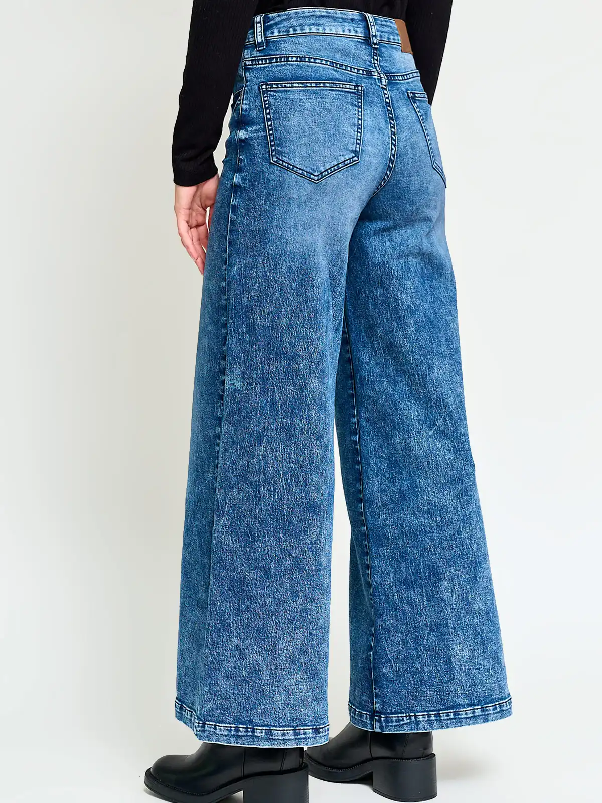 JEANS MUJER BARBADOS ALGODÓN WIDE LEG - 3