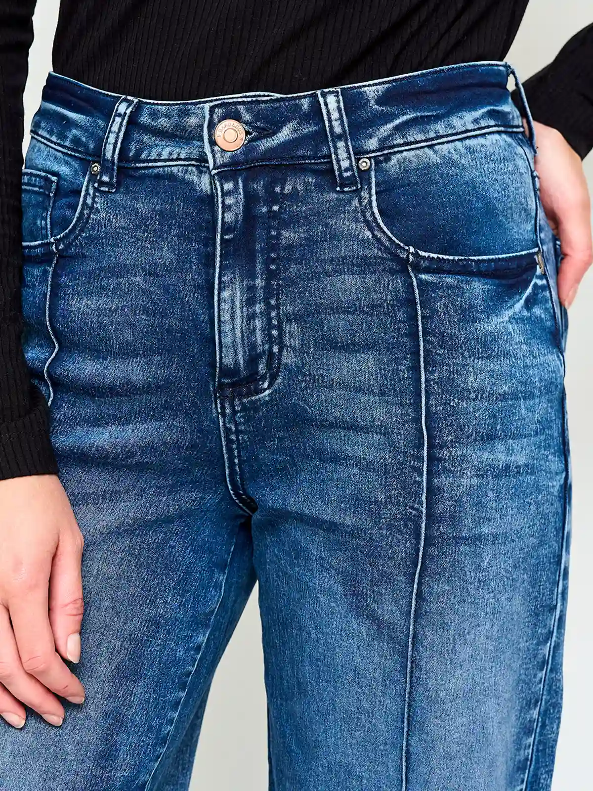 JEANS MUJER BARBADOS ALGODÓN WIDE LEG - 4