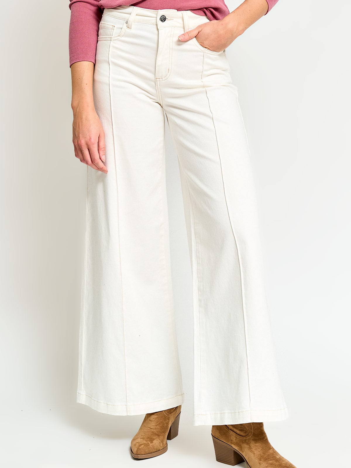 JEANS MUJER BARBADOS ALGODÓN WIDE LEG - 2