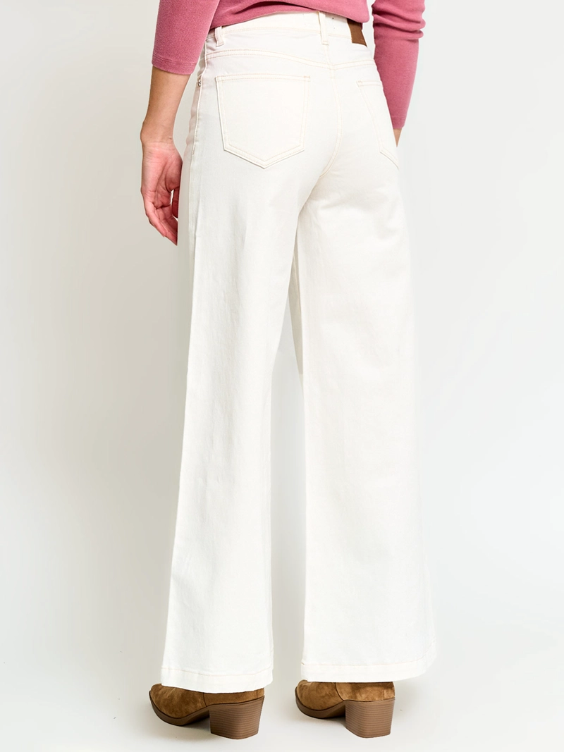 JEANS MUJER BARBADOS ALGODÓN WIDE LEG - 3