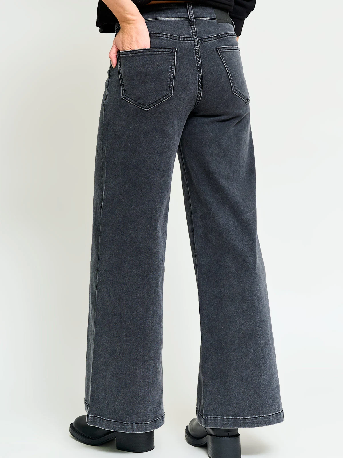 JEANS MUJER BARBADOS ALGODÓN WIDE LEG - 3