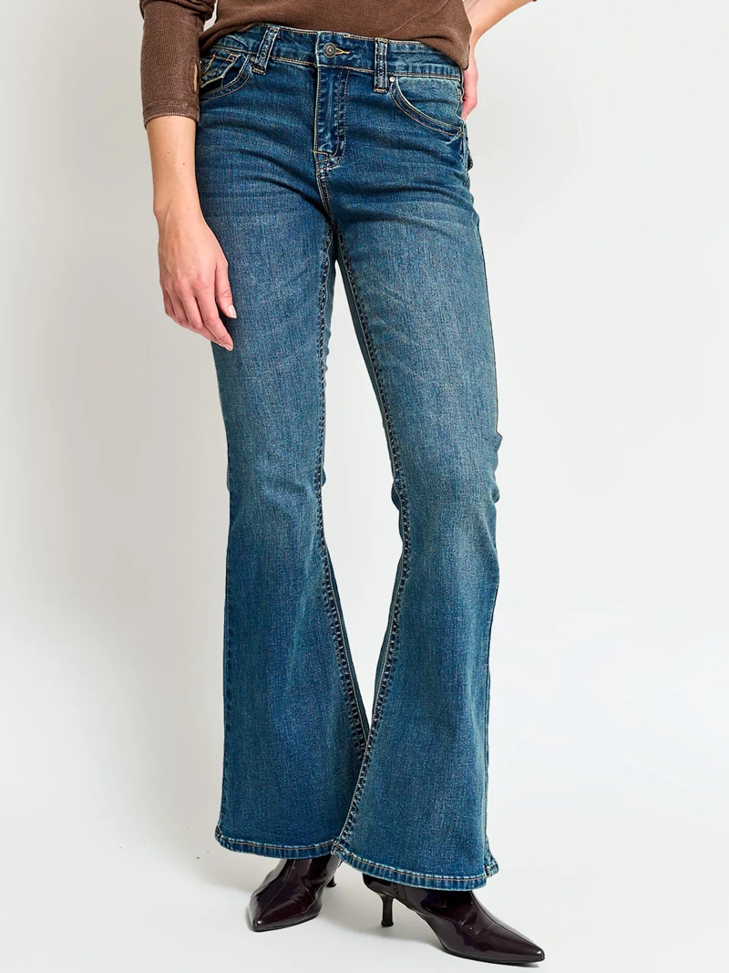 JEANS MUJER BARBADOS ALGODÓN WIDE LEG - 2