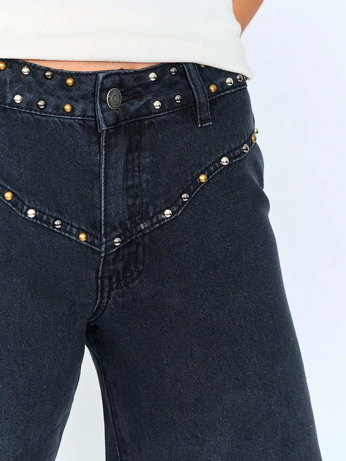 JEANS MUJER BARBADOS ALGODÓN TACHAS - 4
