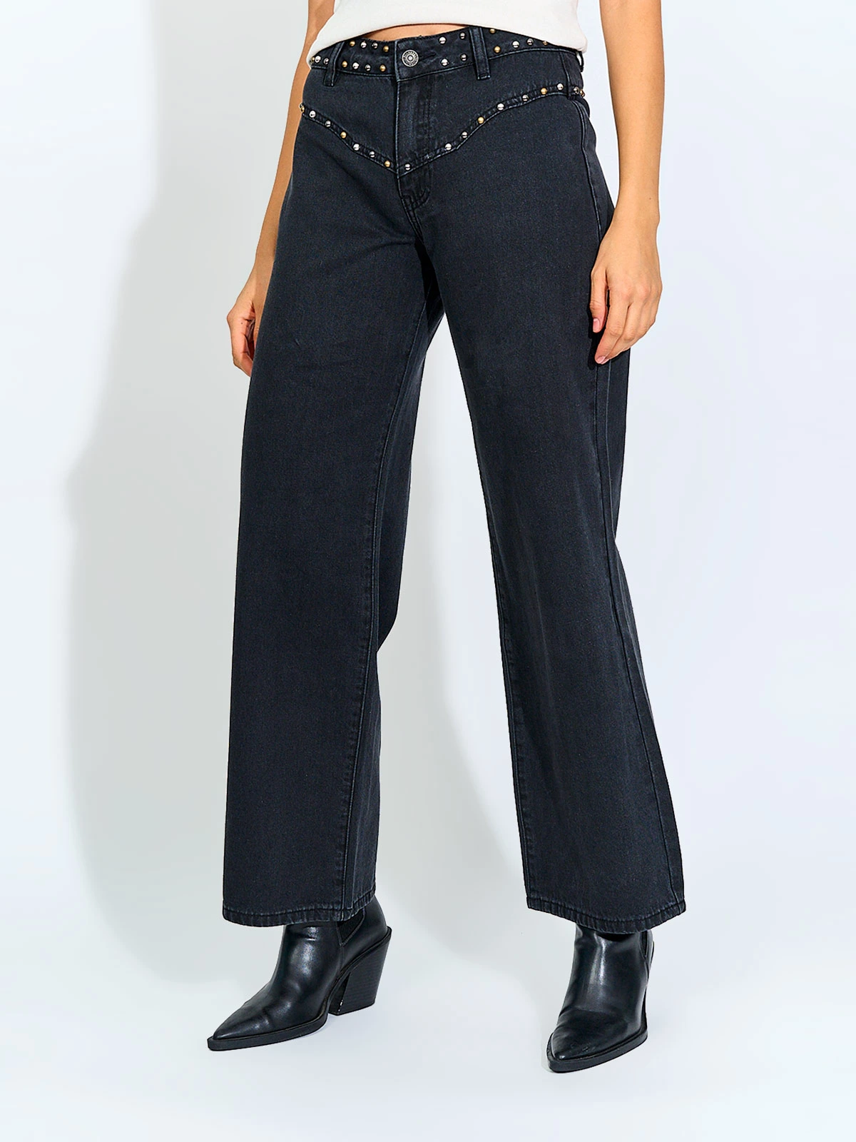 JEANS MUJER BARBADOS ALGODÓN TACHAS - 2