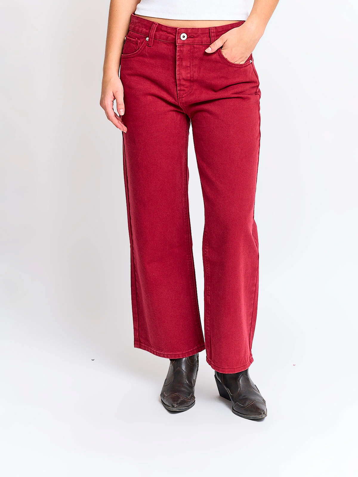 JEANS MUJER PEPE JEANS ALGODÓN WIDELEG - 2