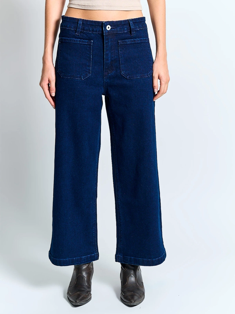 JEANS MUJER PEPE JEANS ALGODÓN WIDE - 2