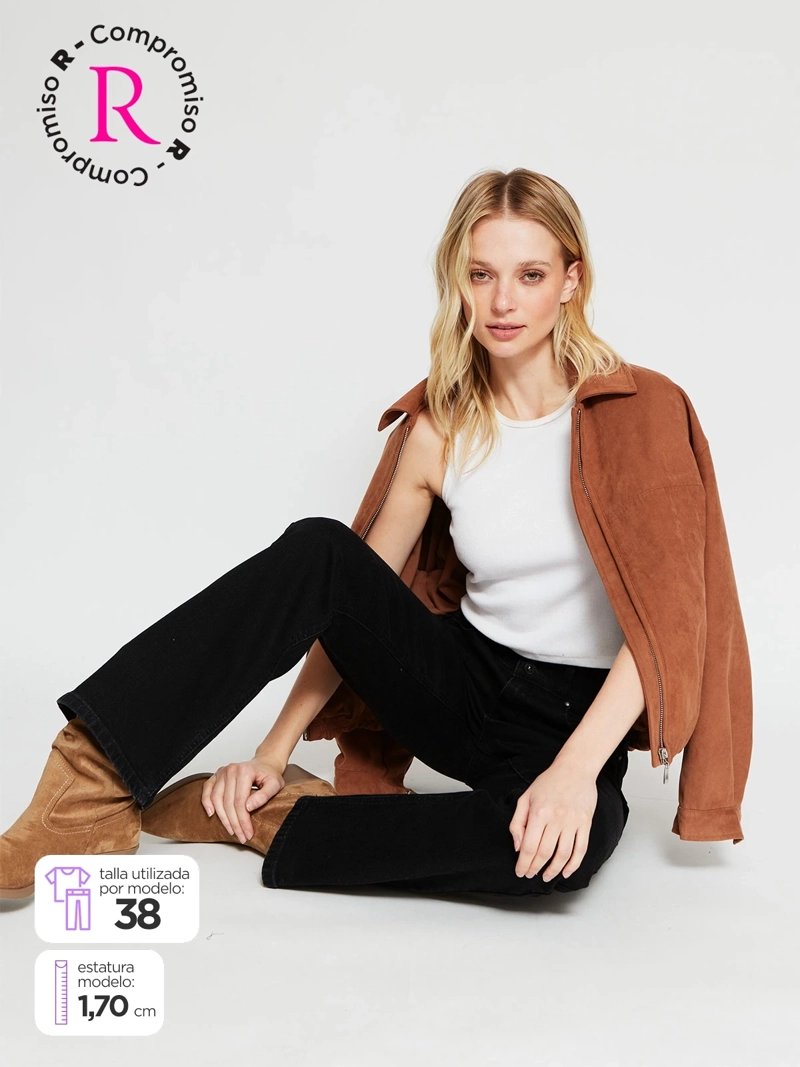 JEANS MUJER PEPE JEANS ALGODÓN FLARE PUSH UP - 1
