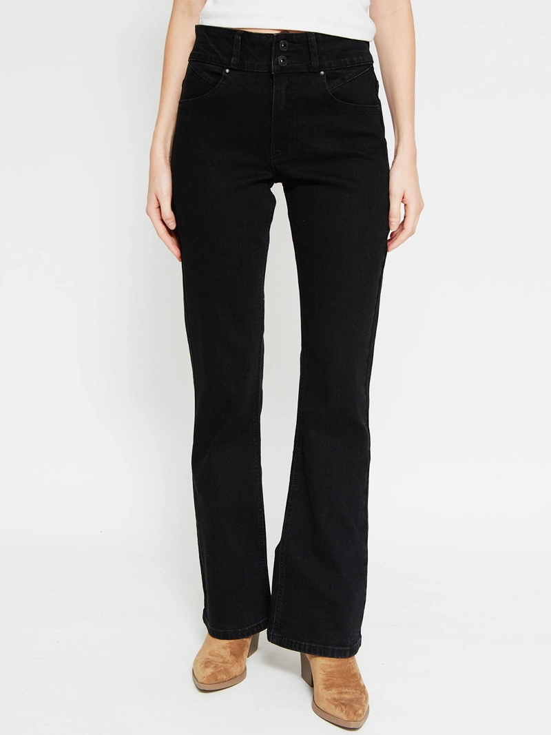 JEANS MUJER PEPE JEANS ALGODÓN FLARE PUSH UP - 2